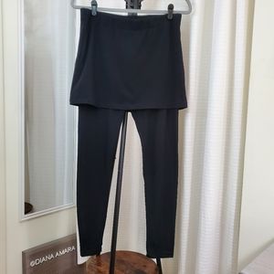 Joe Browns Black Skirted Leggings Attached Black Miniskirt US size 10